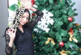 迪丽热巴圣诞写真