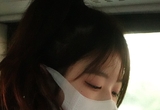 网红美女佘颖欣蛇姐口罩校服装扮手机壁纸