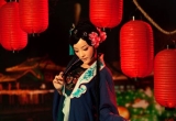 超美嫩模展现古典之美