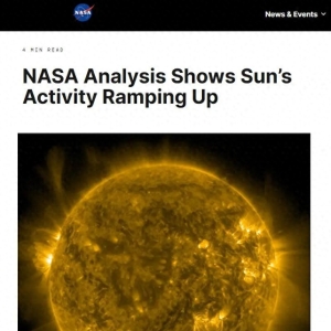 NASA最新研究：“太阳正逐渐苏醒”