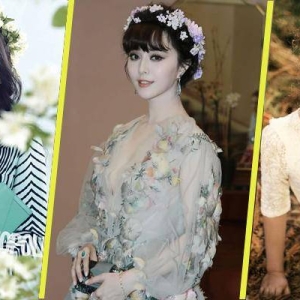 范冰冰花仙子惊艳戛纳 盘点各路女星花仙子美艳造型