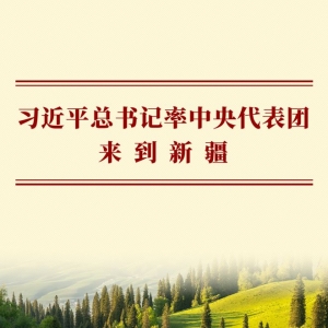 第一观察｜习近平总书记率中央代表团来到新疆