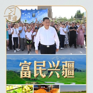 习言道｜习近平为何感慨“不辞长作新疆人”